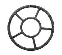 Didiseaon Support pour Wok en Fonte Robuste, Anneau Plat Stabilisateur pour Brûleur à Gaz, Accessoire la Cuisine Polyvalent pour Casseroles et Poêles, Usage Domestique,