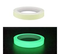 Didiseen Ruban adhésif phosphorescent - Bande d'avertissement de sécurité - Ruban lumineux imperméable pour vélo, scène, voiture, escalier - Décoration (10 m x 20 mm)