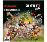 Die Drei ??? Kids: Adventskalender - 24 Tage Chaos Im Zoo