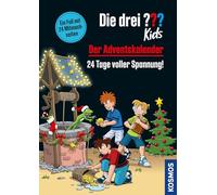 Kosmos - Calendrier de l'Avent - Die Drei ??? Kids - 24 jours de suspense - Avec autocollants