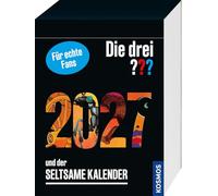 Die drei ??? und der seltsame Kalender 2027: Tagesabreißkalender mit exklusivem Kurz-Krimi und vielen kniffligen Rätseln. Zum Aufstellen oder Aufhängen - ein tolles Geschenk für Fans der Detektive