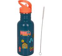 Die Spiegelburg - Bouteille en acier inoxydable motif pompiers - Quand je suis grand (environ 0,5 l)