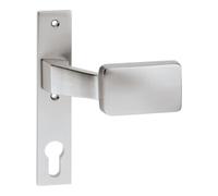 Dieckmann poignée de boîtier de serrure 1317/1020 fixe Alu.F1/naturf.4-KT.8mm Quantité:1