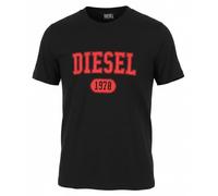 Diesel T-diegor 1-a T-shirt homme 2xl noir coton Tricot col rond manches courtes - XXL