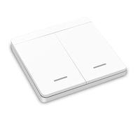 DieseRC Interrupteur d'éclairage sans fil, 86 interrupteur de sécurité RF pour panneau mural, installation facile sans câblage