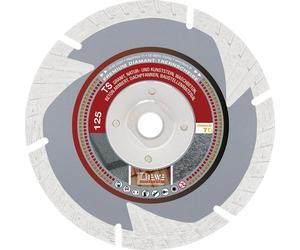 Diewe Disque diamant TS 125mm - Disque à tronçonner manuel pour la pierre et le béton