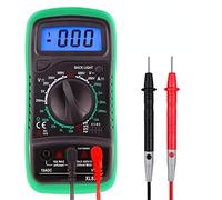 DIFCUL Multimètre Numérique,Multimètre de Gamme Automatique Détecteur de tension Portable Testeur avec Rétroéclairage Testeur Electrique Multifonction Sécurité