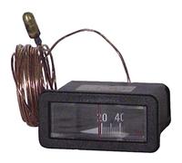 DIFF - Thermomètre rectangulaire 20°C à 120°C - DIFF pour De Dietrich Chappée : S17007061