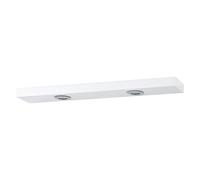 Differnz corniche avec éclairage de miroir - 70 x 2 x 20 cm - LED directe en haut - MDF - Blanc 36.702.03