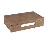 Etagère sous l'évier 40x25x10 cm chêne foncé