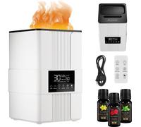 Diffuseur à ultrasons 3,5 l avec hygrostat, minuterie et effet feu