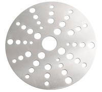 Diffuseur chaleur acier inoxydable induction, adaptateur magnétique casseroles verre, répartition uniforme sécurité Label