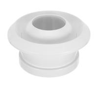 Diffuseur D’air de Plafond Rond en ABS Blanc pour Climatisation Centrale | Couvercle de Ventilation Rotatif, Anti-condensation, Contrôle Directionnel Souple, pour Gares et Aéroports