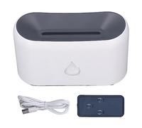 Diffuseur d ' huiles essentielles 200 ML avec t é l é Commande | Profitez de 8 heures de brume d'aromathérapie avec ce diffuseur d'huiles essentielles de 200 ml doté d'une télécommande et d'