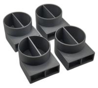 Diffuseur d'air pour chauffage Truma, 55 mm, lot de 4, en ASA, sans outil