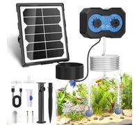 Diffuseur d'air solaire pour bassin, pompe à air rechargeable pour bassin