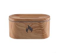 Diffuseur d'aromathérapie à effet de flamme, humidificateur USB à brume froide avec lumière ambiante 7 couleurs, diffuseur d'huiles essentielles silencieux pour la maison, la chambre, le bureau, les