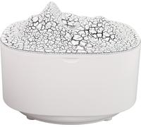 Diffuseur d'aromathérapie avec lumières LED Lava Mountain 1.5L USB Diffuseur d'huiles essentielles Humidificateur Cool Mist pour chambre à coucher bureau blanc et blanc rayé