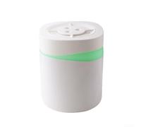 Diffuseur d'Arôme avec Lumière LED 7 Couleurs(A) | 3 buses de pour brume, pour couverture 60m², alimentation USB flexible, pour idéal salon chambre