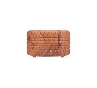 Diffuseur d'arôme de grain bois pneu purificateur d'air léger coloré humidificateur silencieux - orange G