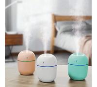 Diffuseur d'arôme portable en forme de Y blanc + 10 ml d'huile essentielle, humidificateur USB 220 ml avec vaporisateur de brume, convient pour l'intérieur, la maison, l'hôtel, la déodorisation de la 
