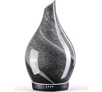 Diffuseur d'arômes 280 ml, fabriqué à la main, avec flacons en verre. Humidificateur à ultrasons, brume froide et silencieux, 7 couleurs de lumière LED, arrêt automatique en cas de manque d'eau