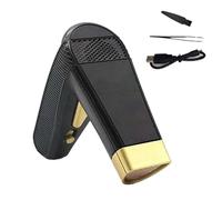 Diffuseur d'arômes Arabian Black Gold, brûleur d'encens électrique portable avec 3 sorties de brumisation, appareil pour aromathérapie du Moyen-Orient, design atmosphérique élégant