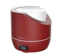 Cecotec Diffuseur d'Arômes PureAroma 500 Smart Garnet. Capacité 500 ml, Écran LED, Minuterie jusqu’à 12 Heures, 3 Modes de fonctionnement, 7 couleurs LED, Couverture 30 m²