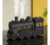 Diffuseur d'arômes et humidificateur Azomor en forme de train avec éclairage coloré