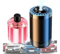 Diffuseur d'arômes intelligent pour voiture - Décoration USB intelligente LED 7 couleurs, diffuseur de parfum USB pour voiture, d'affaires, vacances, bureau et maison