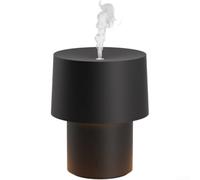 Diffuseur d'arômes portable alimenté par USB - pour mini humidificateur à brume fraîche avec lueur douce pour bureau, yoga, spa, minuterie de 17 cm (j)