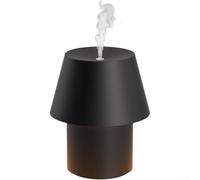 Diffuseur d'arômes portable alimenté par USB - pour mini humidificateur à brume fraîche avec lueur douce pour bureau, yoga, spa, minuterie de 17 cm (A)