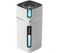Diffuseur d'Aromes Portable USB 300ml pour Maison(A) | Design compact USB, compatible powerbank pour voiture, plastique , rose