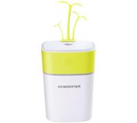 Diffuseur d'Aromes Portable USB 300ml pour Maison(P) | Design compact USB, compatible powerbank pour voiture, plastique , rose