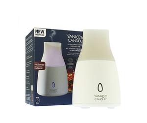 Diffuseur d'arômes ultrasonique Yankee Candle Black Cherry et huile parfumée