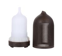 Diffuseur D'arômes USB 5v Mini Noir en Pp Abs Effet Bois