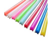 Diffuseur de bande néon LED flexible en silicone de 6 mm, 10 options de couleur, 1 à 10 m de long, facile à couper pour la fabrication de panneaux néon