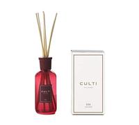 Diffuseur de bâtonnets Style Ru e 250 ML | Culti Milano | Parfum Era, aux Feuilles de Cassis, Rose et Ambre végétale - Durée 3 Mois - Métrage 10 m²