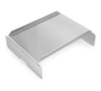 Diffuseur de chaleur de 33 x 28 x 12,7 cm pour grilles à granulés, robuste pour plaque de protection contre le feu en acier, couvercle de radiateur en acier inoxydable (33 x 27,9 x 12,7 cm d'épaisseur