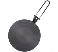 Diffuseur de Chaleur en Aluminium 24cm Épaisseur 6mm Anti-dérapant pour Gaz - Plaque Répartiteur Uniforme Cuisson Lente Décongélation Rapide Taille Moyenne(Q)