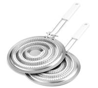 Diffuseur de chaleur gaz inox Ø 21 cm - lot de 2