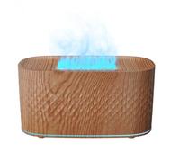 Diffuseur de flamme - Éclairage LED 7 couleurs - Rechargeable par USB - Pour maison, bureau, voiture, dortoir, , salon, salle de bain