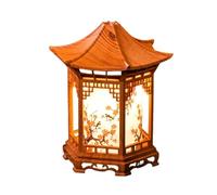 Diffuseur de lanterne avec éclairage bicolore en forme de pagode réglable | Diffuseur de parfum avec lampe pour intérieur et extérieur, chambre à coucher, salon, bureau, maison, femme et M