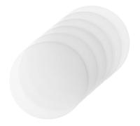 Diffuseur de Lumière Blanc 12 Pièces Rond en Plastique | 5, 28 Pouces, Abat-jour LED pour Plafonnier, Finition Simple, Usage Quotidien et Fêtes