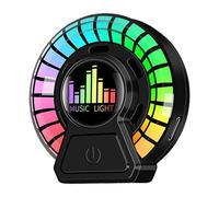 Diffuseur de lumière d'ambiance pour voiture - Lampe à clip pour grille | d'aération, lampe à parfum | Rhythm LED lueur ambiante, diffuseur de parfum rechargeable, sortie d'air aromathérapie avec