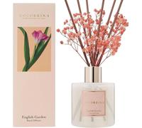 Diffuseur de parfum d'ambiance "Englischer Garten", 200 ml. Diffusion longue durée avec 8 bâtonnets parfumés