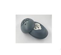 Diffuseur de parfum - Easy Scent - Galet Gris - A poser - Lumières et parfum d'ambiance - Gris