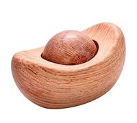Diffuseur de parfum en bois sans flamme pour voiture dans un design de pièce chinoise antique - Pour voiture, camion, chambre à coucher, salon, salle de bain, hôtel