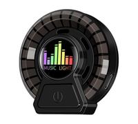 Diffuseur de parfum pour voiture - Diffuseur de grille d'aération avec | Désodorisant de voiture avec éclairage, éclairage d'ambiance coloré avec motif musicien, lampe de ventilation rechargeable
