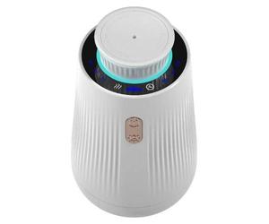 Diffuseur de parfum pour voiture - Mini diffuseur d'aromathérapie - Rechargeable par USB - Fonctionnement silencieux -intelligente - Pour huiles essentielles - Portable - Noir